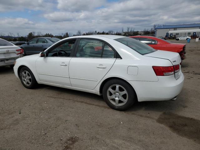 5NPEU46F96H106620 - 2006 HYUNDAI SONATA GLS WHITE photo 2