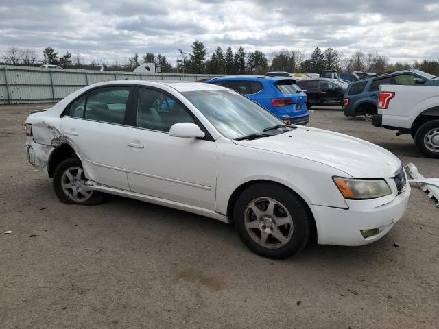 5NPEU46F96H106620 - 2006 HYUNDAI SONATA GLS WHITE photo 4