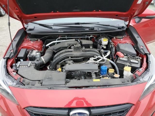 4S3GKAM6XL3602551 - 2020 SUBARU IMPREZA SPORT RED photo 11