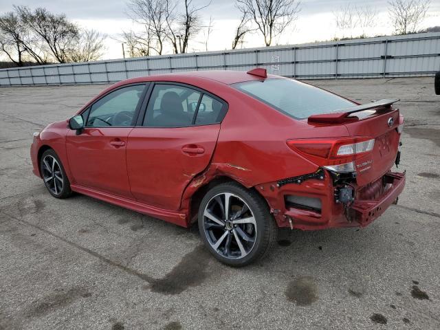 4S3GKAM6XL3602551 - 2020 SUBARU IMPREZA SPORT RED photo 2