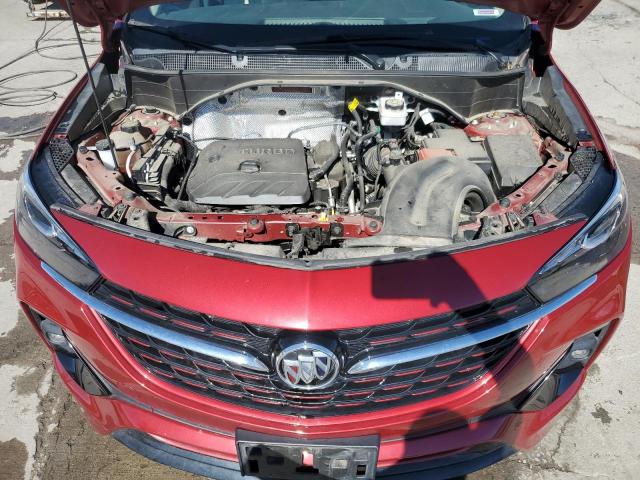 KL4MMGSL3MB137105 - 2021 BUICK ENCORE GX ESSENCE RED photo 12