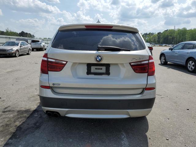 5UXWX5C56BL702219 - 2011 BMW X3 XDRIVE28I BEIGE photo 6