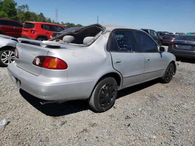 2T1BR12E91C494668 - 2001 TOYOTA COROLLA CE SILVER photo 3