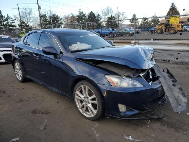 JTHBK262465020205 - 2006 LEXUS IS 250 BLUE photo 4