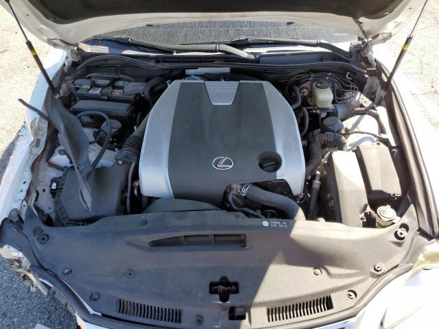 JTHBE1D25E5012486 - 2014 LEXUS IS 350 WHITE photo 11