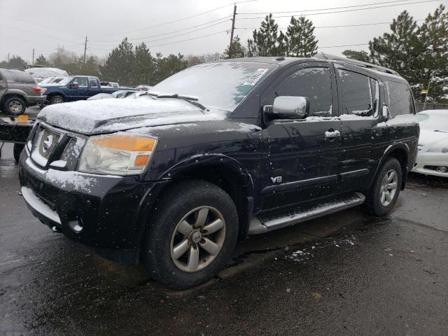 5N1AA08C68N607370 - 2008 NISSAN ARMADA SE BLACK photo 1