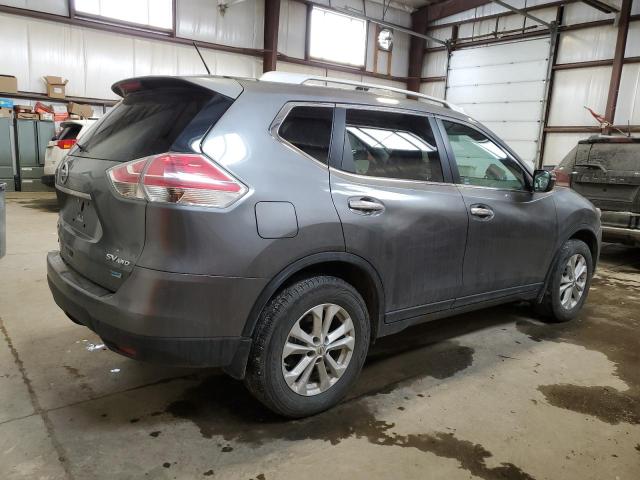 5N1AT2MVXEC841550 - 2014 NISSAN ROGUE S GRAY photo 3