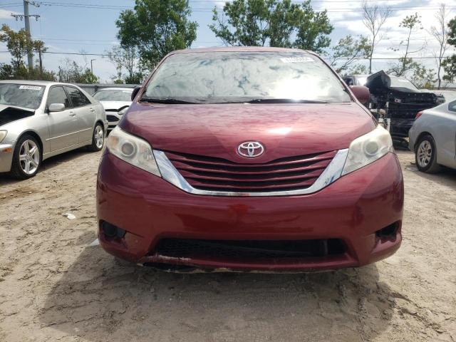 5TDKK3DC7FS548592 - 2015 TOYOTA SIENNA LE RED photo 5