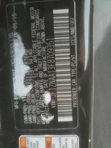 JF1ZNAA13F8709351 - 2015 TOYOTA SCION FR-S BLACK photo 12