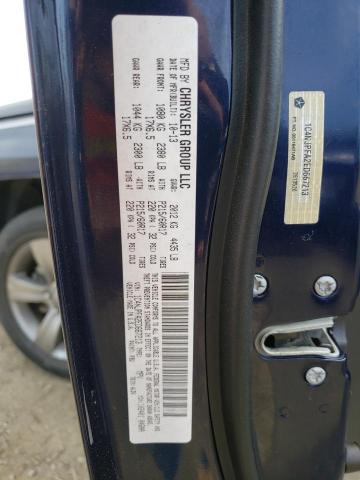 1C4NJPFA2ED667213 - 2014 JEEP PATRIOT LATITUDE BLUE photo 13