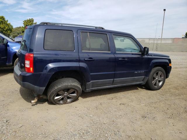 1C4NJPFA2ED667213 - 2014 JEEP PATRIOT LATITUDE BLUE photo 3