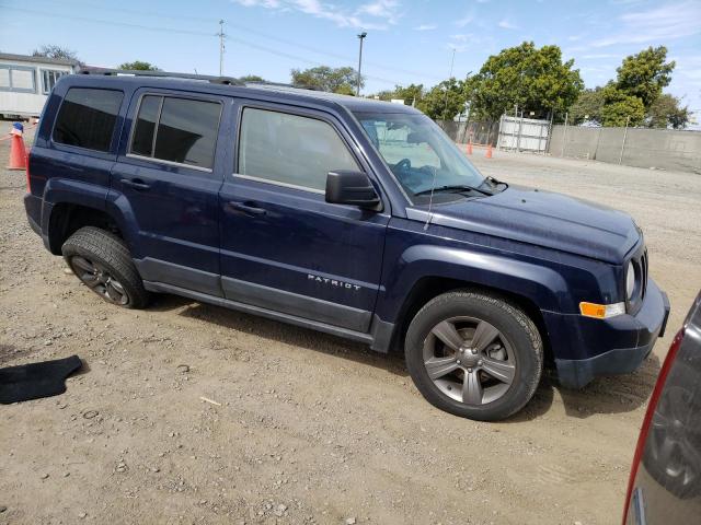 1C4NJPFA2ED667213 - 2014 JEEP PATRIOT LATITUDE BLUE photo 4