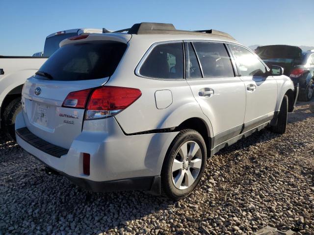 4S4BRBKC9B3351794 - 2011 SUBARU OUTBACK 2.5I LIMITED WHITE photo 3