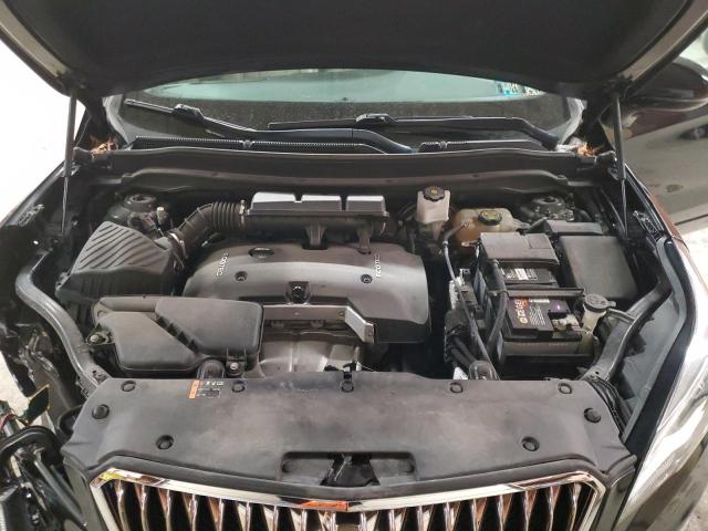 LRBFXCSA6HD122619 - 2017 BUICK ENVISION PREFERRED შავი ფოტო 12