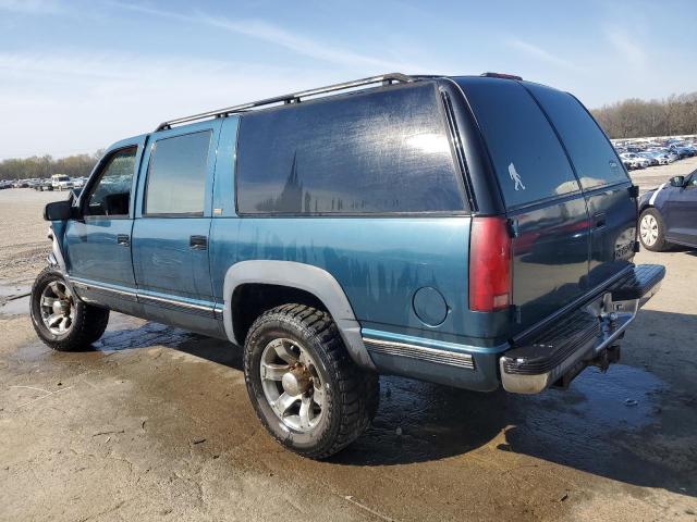 1GNGK26F6RJ379357 - 1994 CHEVROLET SUBURBAN K2500 TEAL photo 2