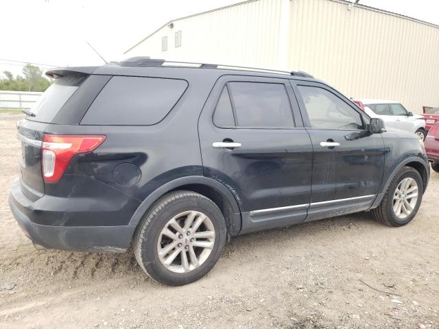 1FMHK7D89CGA40509 - 2012 FORD EXPLORER XLT BLACK photo 3