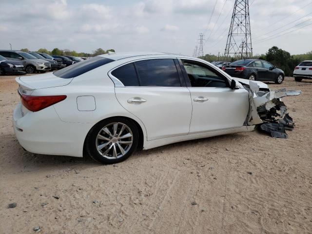 JN1BV7AP8FM356408 - 2015 INFINITI Q50 BASE WHITE photo 3