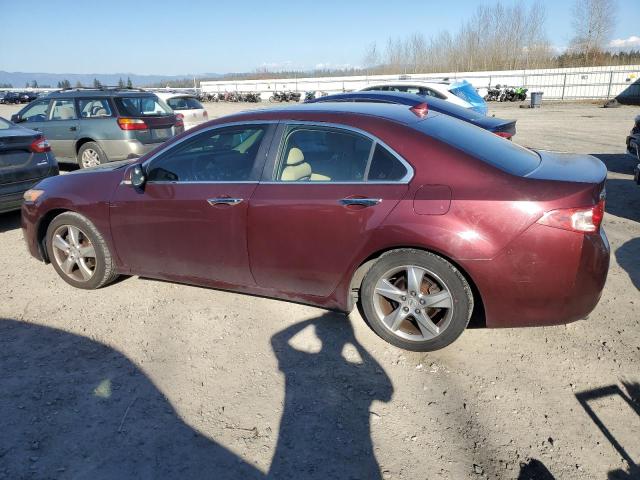 JH4CU2F64BC018736 - 2011 ACURA TSX MAROON photo 2