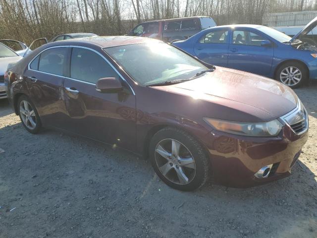 JH4CU2F64BC018736 - 2011 ACURA TSX MAROON photo 4