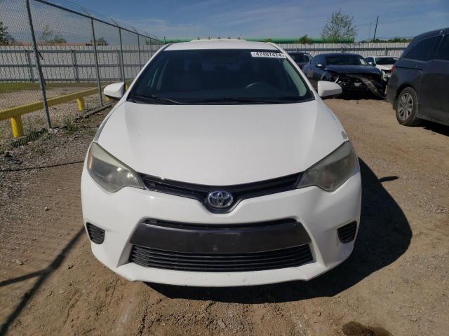 5YFBURHE3FP225044 - 2015 TOYOTA COROLLA L WHITE photo 5