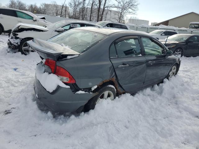 2HGFA16679H327417 - 2009 HONDA CIVIC LX-S BLACK photo 3