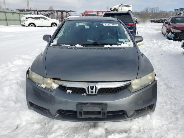 2HGFA16679H327417 - 2009 HONDA CIVIC LX-S BLACK photo 5