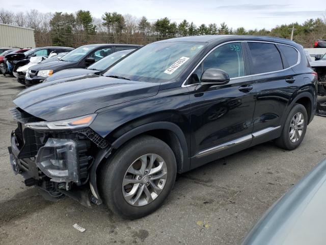 5NMS2CAD6KH076640 - 2019 HYUNDAI SANTA FE SE BLACK photo 1