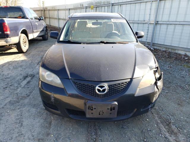 JM1BK12F641145327 - 2004 MAZDA 3 I BLACK photo 5