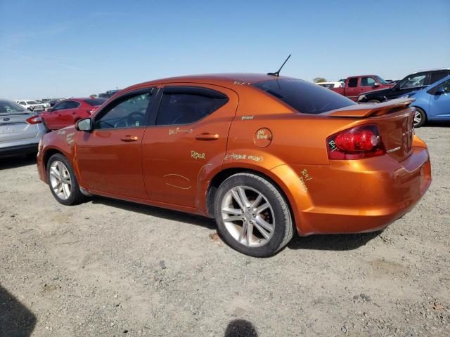 1B3BD1FGXBN622748 - 2011 DODGE AVENGER MAINSTREET ORANGE photo 2