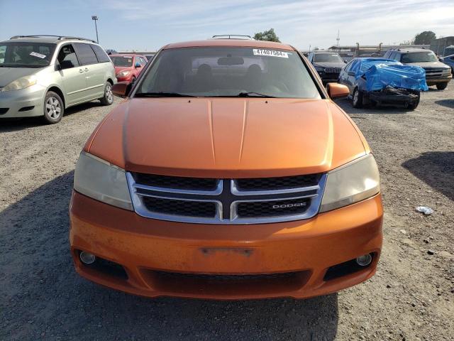 1B3BD1FGXBN622748 - 2011 DODGE AVENGER MAINSTREET ORANGE photo 5