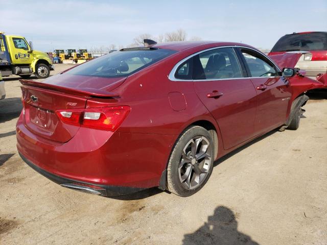 1G1ZG5ST9KF193541 - 2019 CHEVROLET MALIBU RS BURGUNDY photo 3