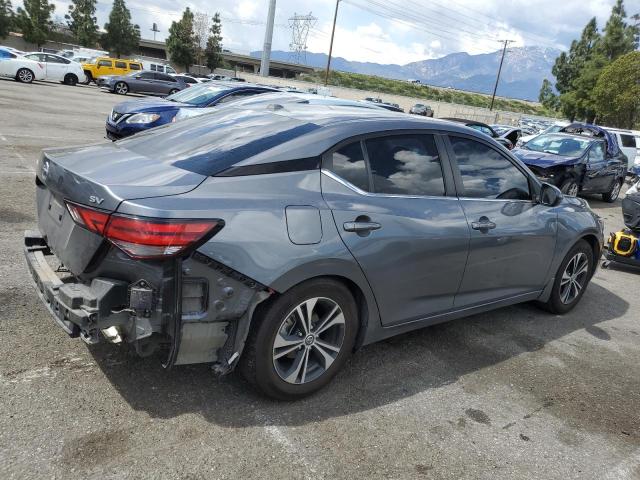 3N1AB8CVXMY309106 - 2021 NISSAN SENTRA SV GRAY photo 3