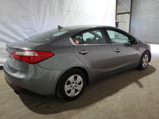 KNAFZ4A80E5195522 - 2014 KIA FORTE EX SILVER photo 3