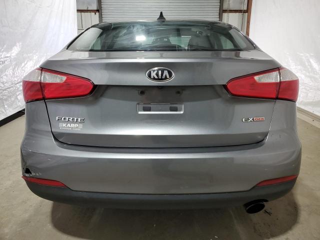 KNAFZ4A80E5195522 - 2014 KIA FORTE EX SILVER photo 6