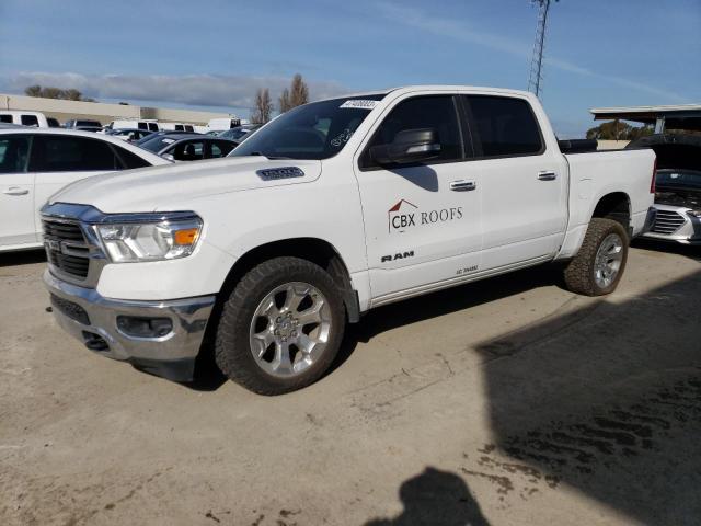 1C6SRFFT0KN657977 - 2019 RAM 1500 BIG HORN/LONE STAR WHITE photo 1