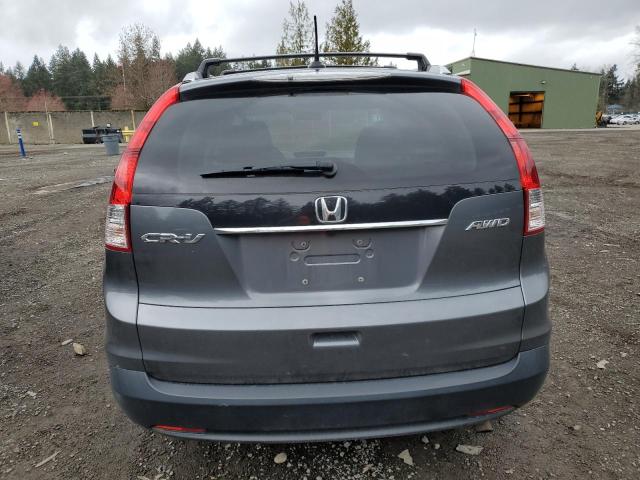 2HKRM4H71DH624726 - 2013 HONDA CR-V EXL GRAY photo 6