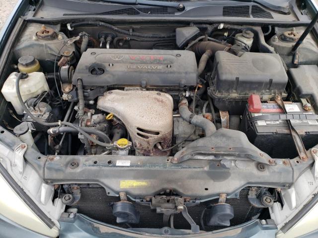 4T1BE32K34U372419 - 2004 TOYOTA CAMRY LE GREEN photo 11