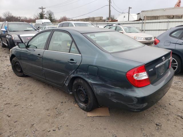 4T1BE32K34U372419 - 2004 TOYOTA CAMRY LE GREEN photo 2