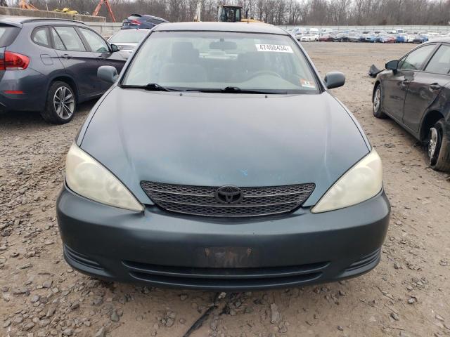 4T1BE32K34U372419 - 2004 TOYOTA CAMRY LE GREEN photo 5