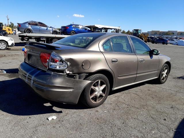 1G3NL52E32C118760 - 2002 OLDSMOBILE ALERO GL BROWN photo 3