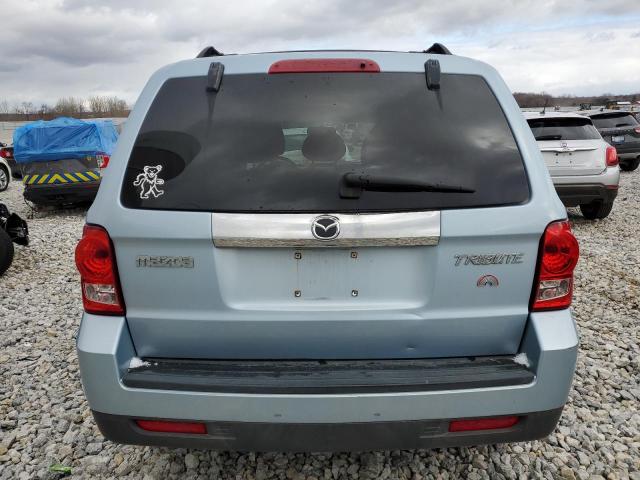 4F2CZ02Z98KM08804 - 2008 MAZDA TRIBUTE I BLUE photo 6