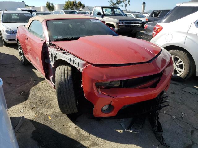 2G1FC3DD2B9210164 - 2011 CHEVROLET CAMARO LT RED photo 4