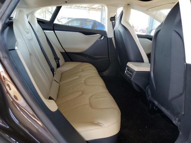 5YJSA1H13EFP49831 - 2014 TESLA MODEL S BROWN photo 10