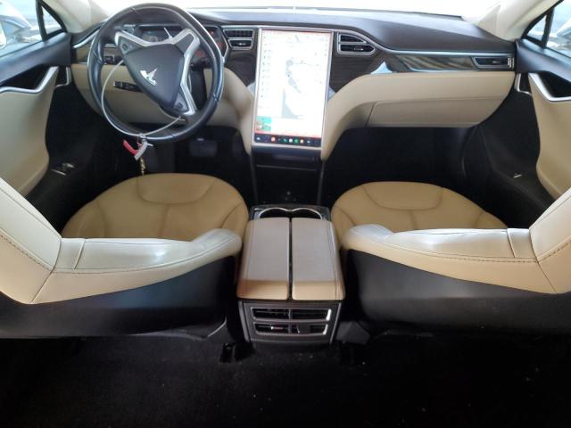 5YJSA1H13EFP49831 - 2014 TESLA MODEL S BROWN photo 8