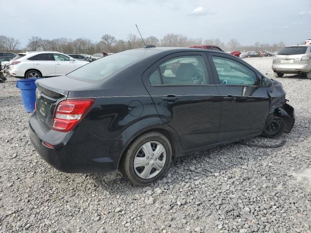 1G1JB5SHXH4144229 - 2017 CHEVROLET SONIC LS BLACK photo 3