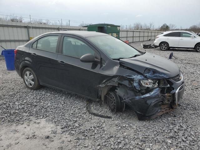 1G1JB5SHXH4144229 - 2017 CHEVROLET SONIC LS BLACK photo 4