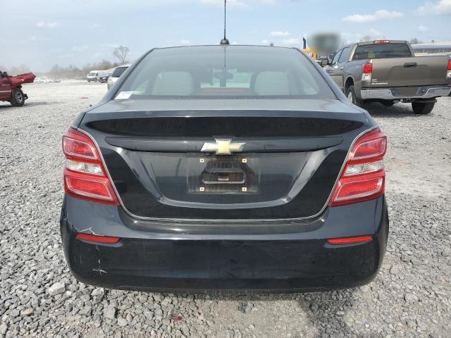 1G1JB5SHXH4144229 - 2017 CHEVROLET SONIC LS BLACK photo 6