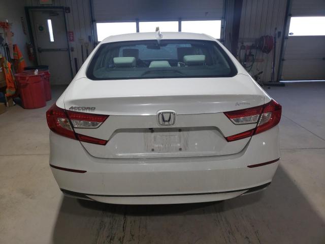 1HGCV1F41JA032449 - 2018 HONDA ACCORD EX WHITE photo 6