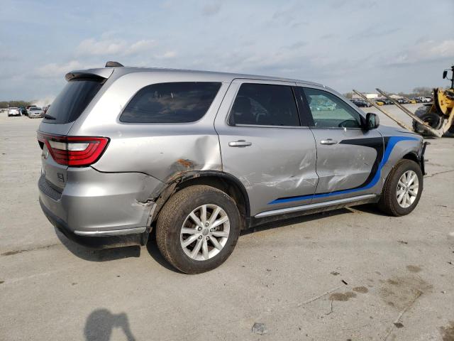 1C4RDJFG1FC177864 - 2015 DODGE DURANGO SSV SILVER photo 3