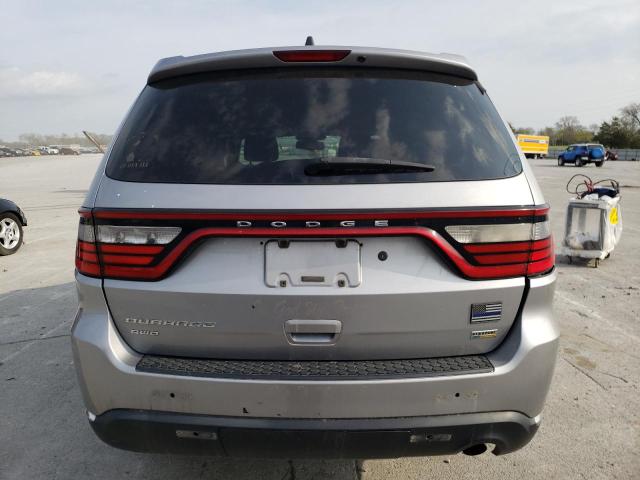 1C4RDJFG1FC177864 - 2015 DODGE DURANGO SSV SILVER photo 6